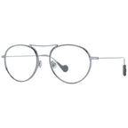 Graue Sonnenbrille aus Metall Moncler