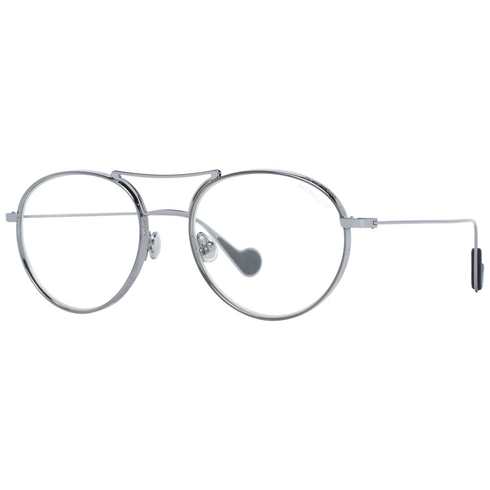 Graue Sonnenbrille aus Metall Moncler