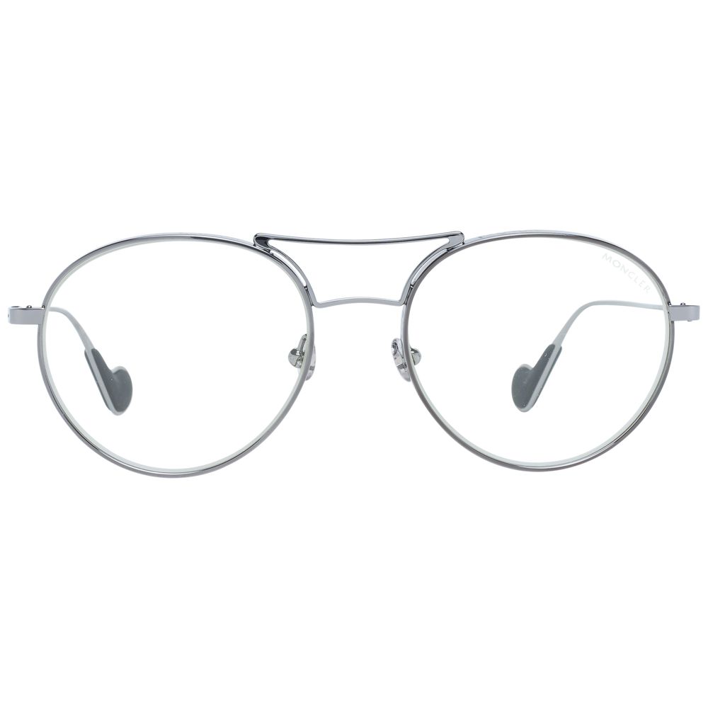 Graue Sonnenbrille aus Metall Moncler