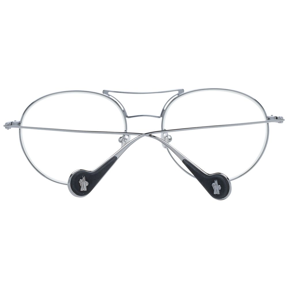 Graue Sonnenbrille aus Metall Moncler