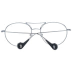 Graue Sonnenbrille aus Metall Moncler