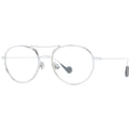 Sonnenbrille aus silbernem Metall Moncler