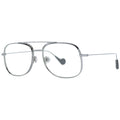 Graue Sonnenbrille aus Metall Moncler