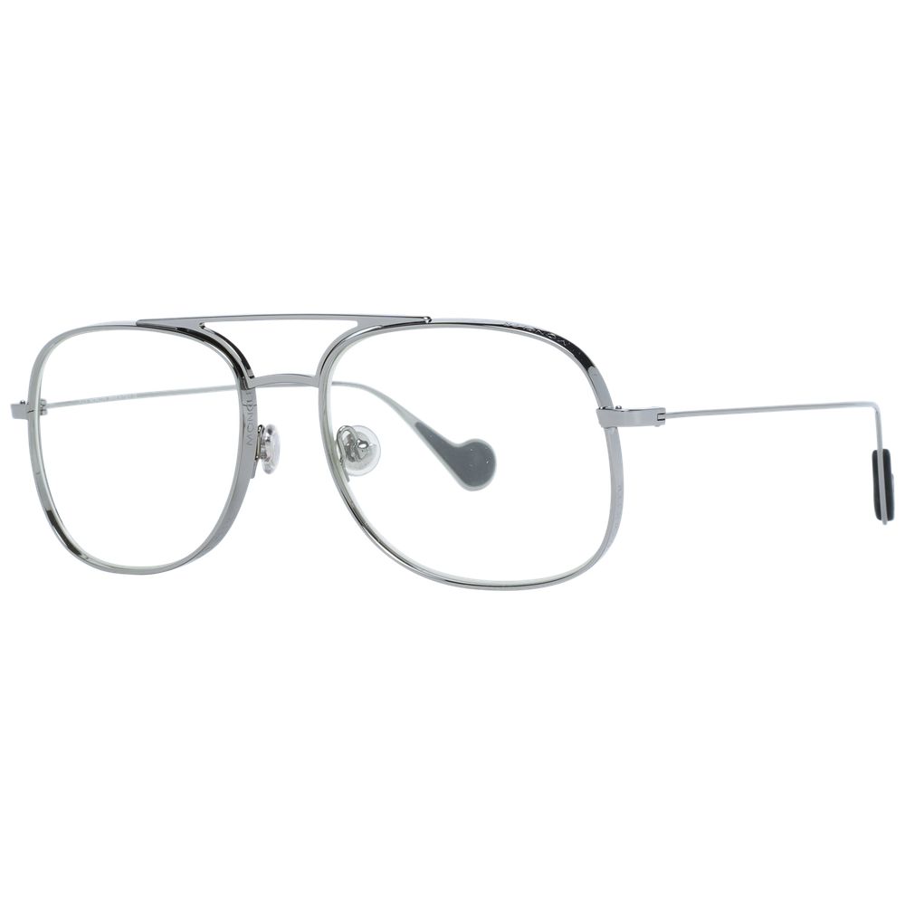 Graue Sonnenbrille aus Metall Moncler