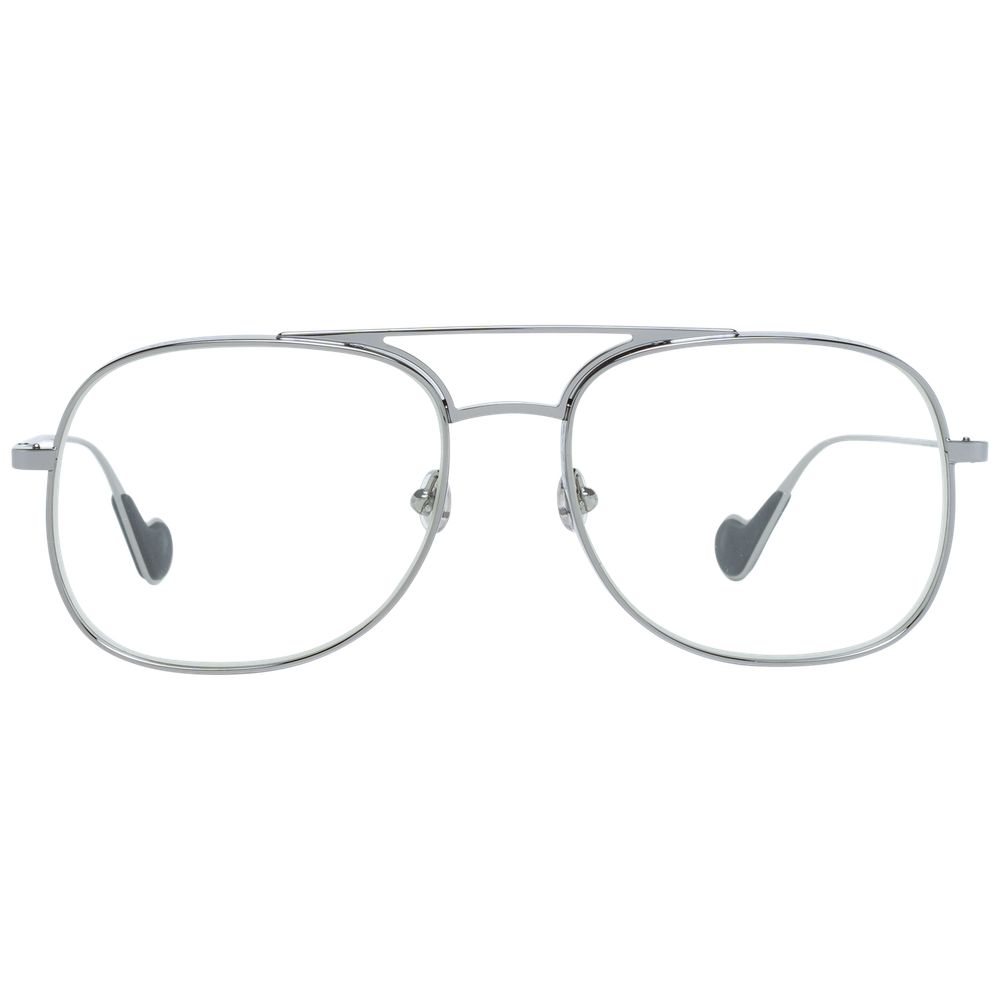 Graue Sonnenbrille aus Metall Moncler