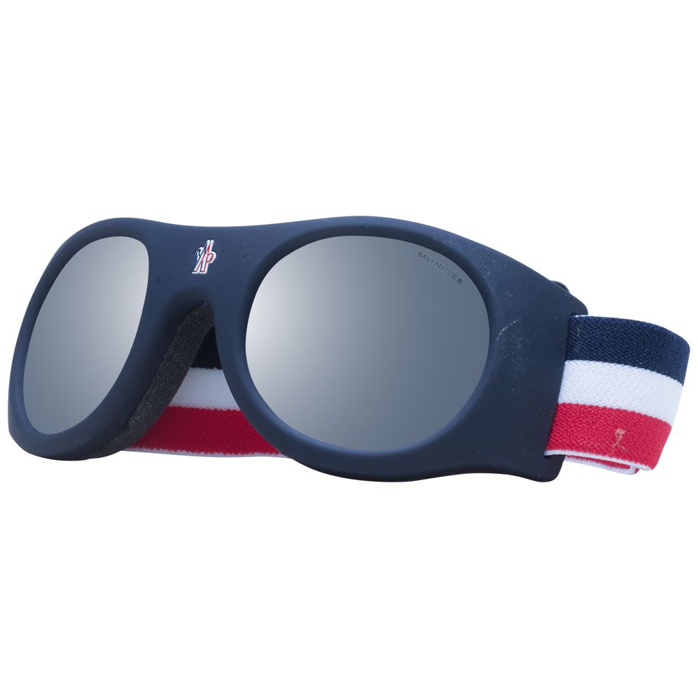 Blaue Sonnenbrille aus Kunststoff Moncler
