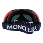 Sonnenbrille aus rotem Kunststoff Moncler