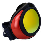 Sonnenbrille aus rotem Kunststoff Moncler