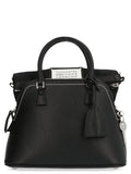 Schwarze Kalbsleder-Handtasche Maison Margiela