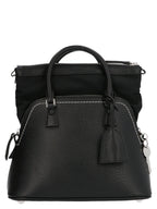 Schwarze Kalbsleder-Handtasche Maison Margiela