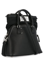 Schwarze Kalbsleder-Handtasche Maison Margiela