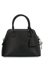 Schwarze Kalbsleder-Handtasche Maison Margiela
