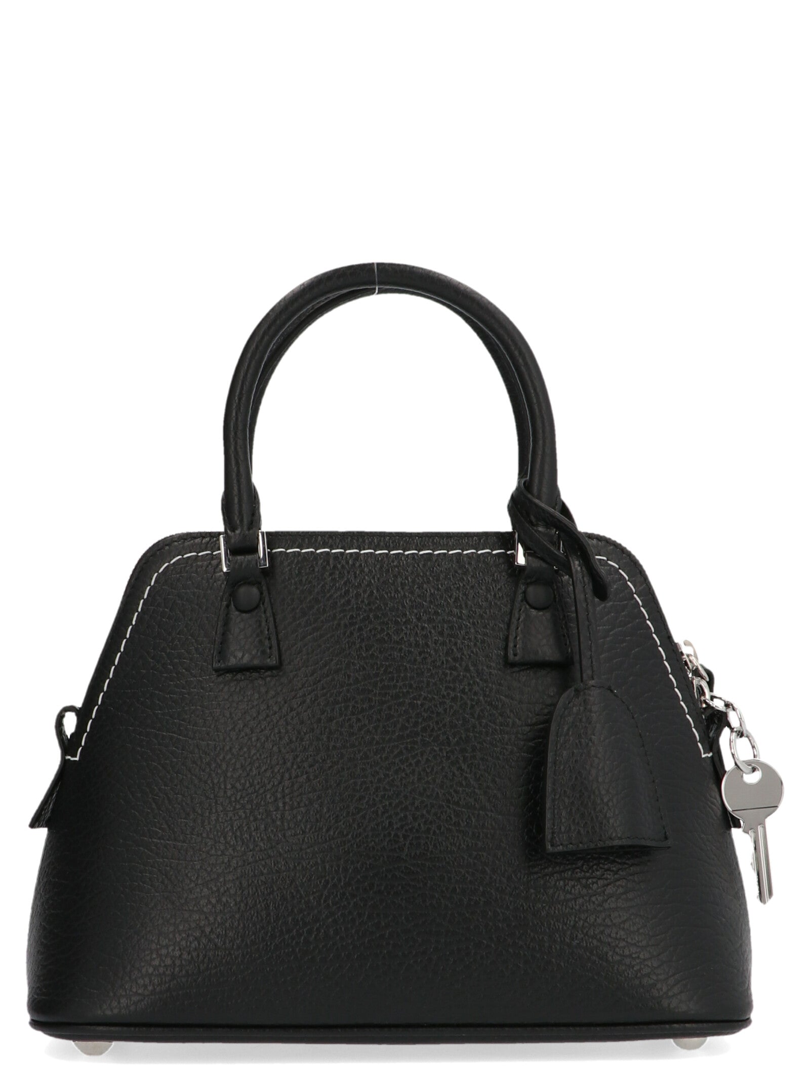 Schwarze Kalbsleder-Handtasche Maison Margiela