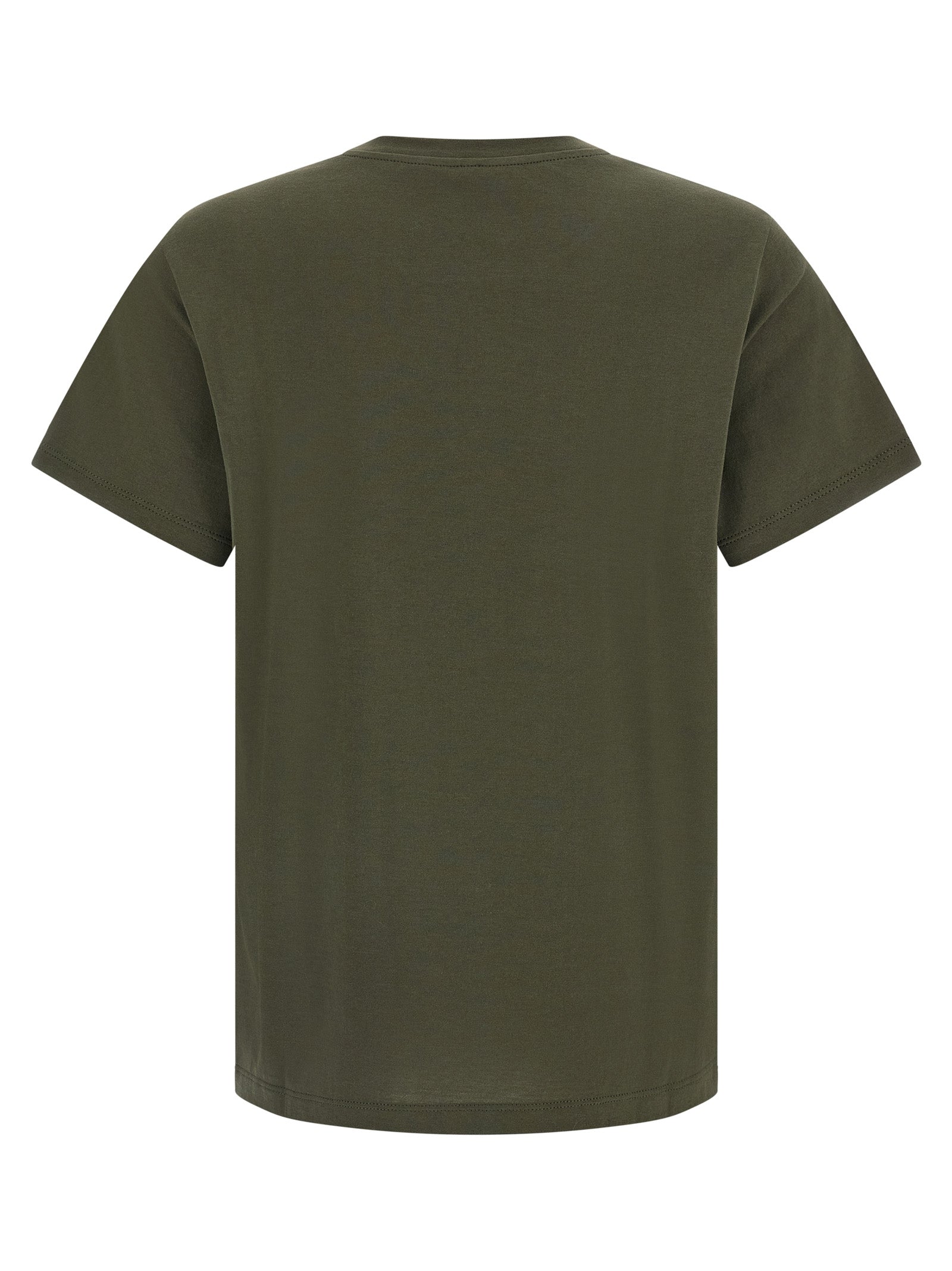 Bicolor Cotton T-Shirt Fendi