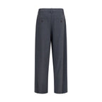 Graue Hose aus Wolle Ovis Aries Brunello Cucinelli