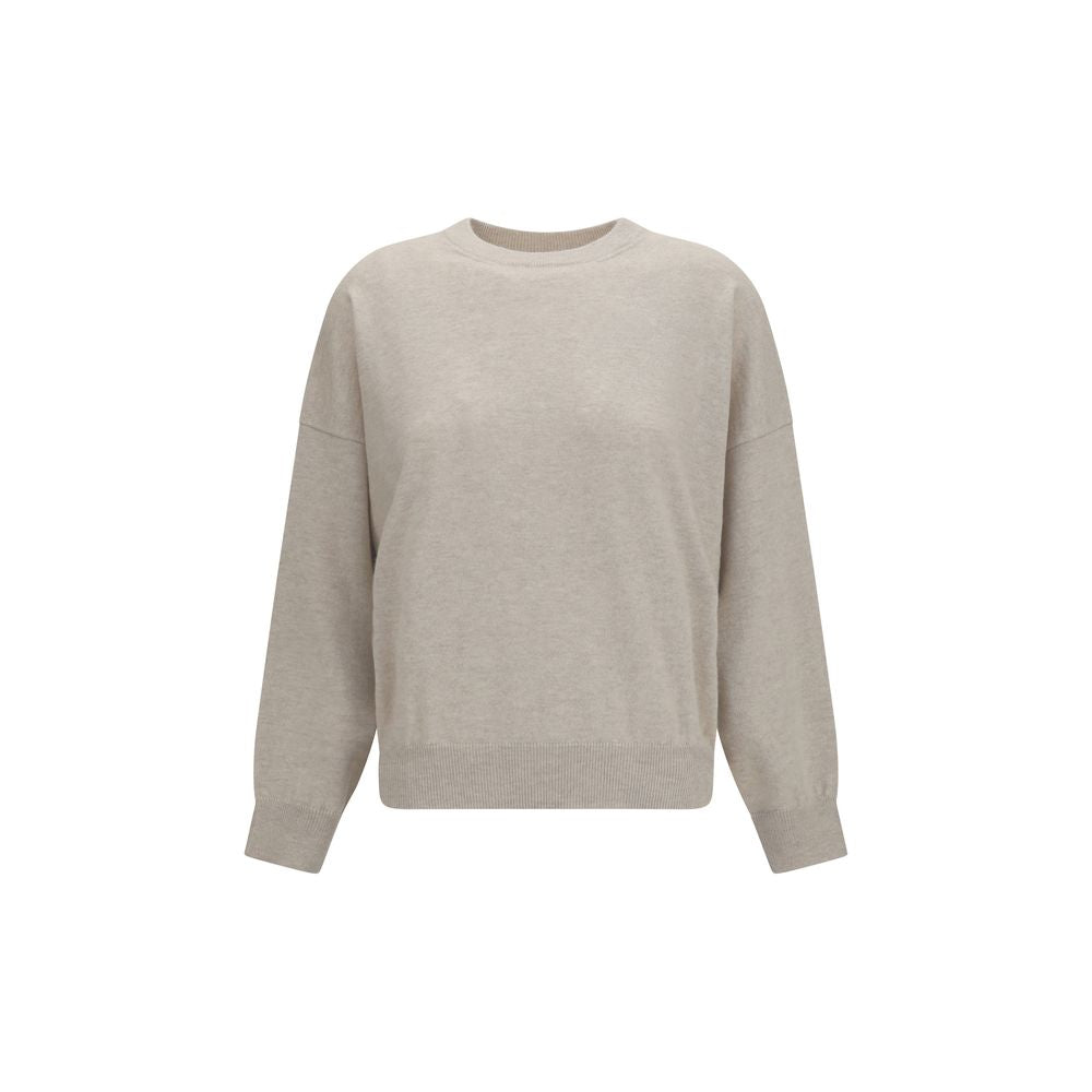 Brunello Cucinelli Beiger Pullover aus Kaschmir