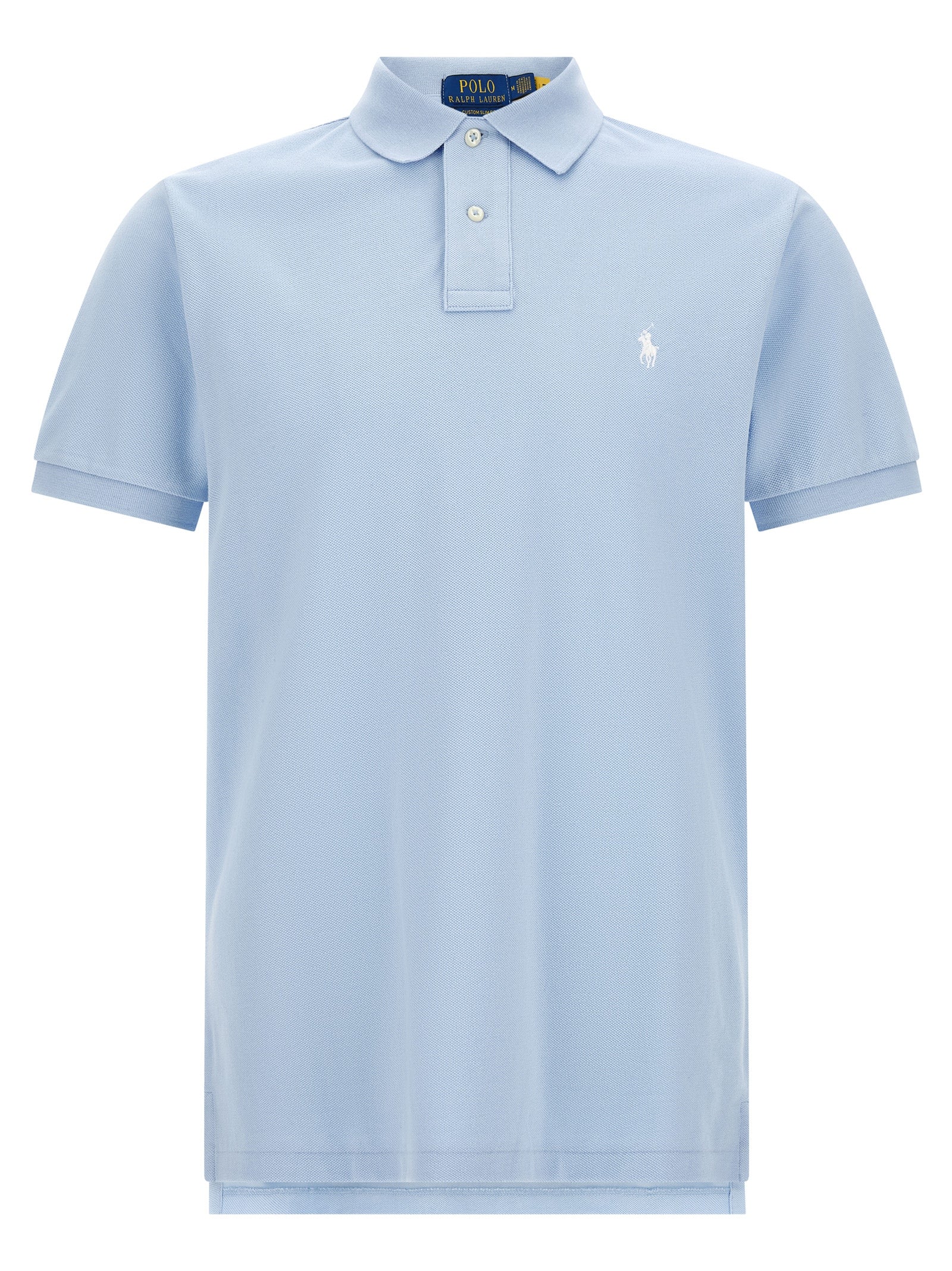 Blaues Baumwoll-Polohemd Polo Ralph Lauren