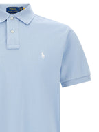 Blaues Baumwoll-Polohemd Polo Ralph Lauren