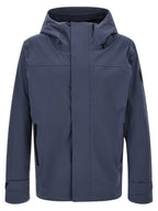 Blaue Shell-Jacke aus Polyamid Canada Goose