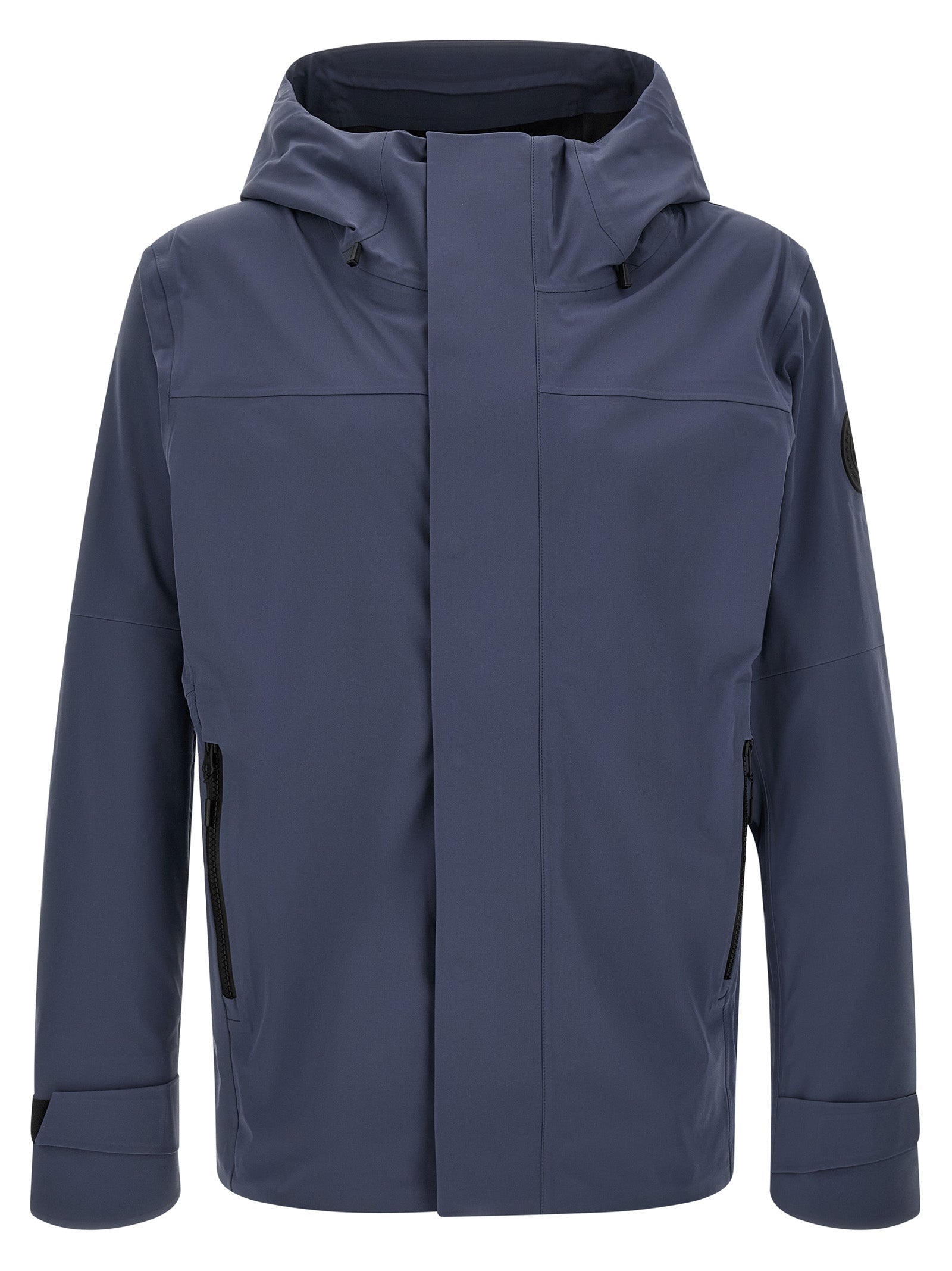 Blaue Shell-Jacke aus Polyamid Canada Goose