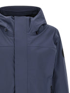 Blaue Shell-Jacke aus Polyamid Canada Goose
