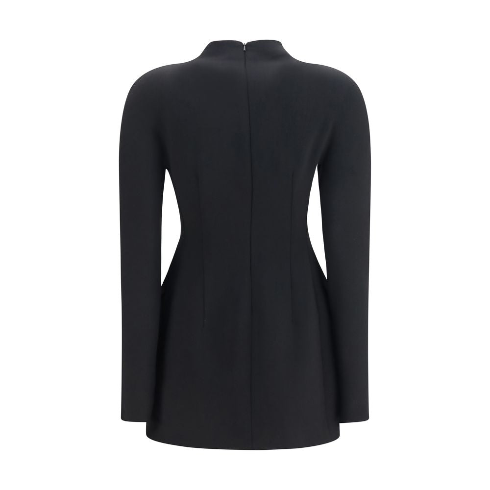 Schwarzes Polyamid-Freizeitkleid Max Mara