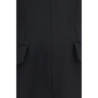 Schwarzes Polyamid-Freizeitkleid Max Mara
