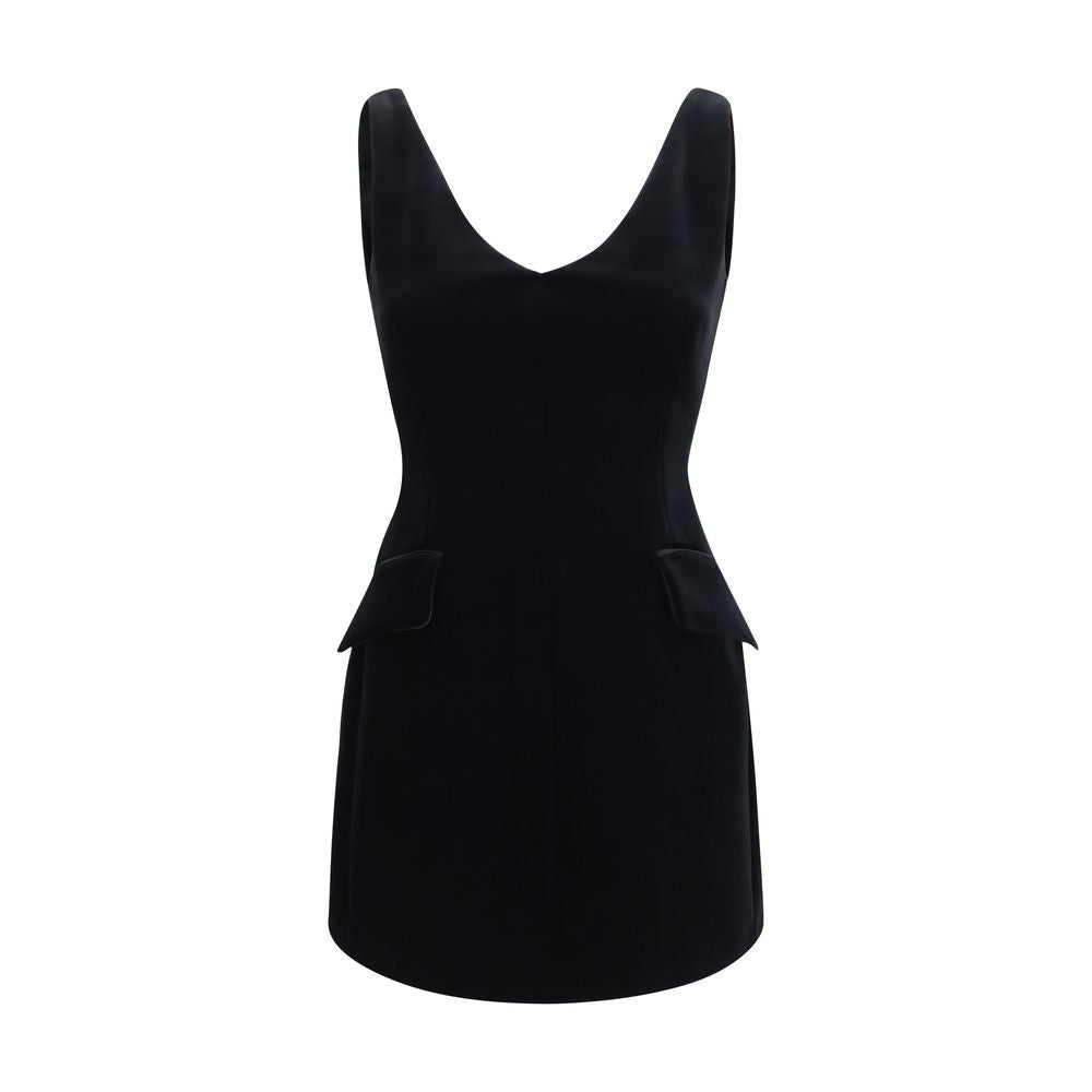 Schwarzes Freizeitkleid aus Polyester Max Mara