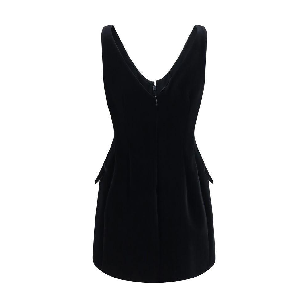 Schwarzes Freizeitkleid aus Polyester Max Mara