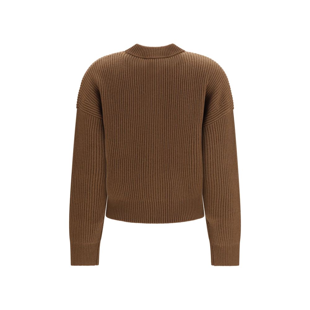 Brauner Woll Cardigan Oves Aries Max Mara