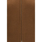 Brauner Woll Cardigan Oves Aries Max Mara