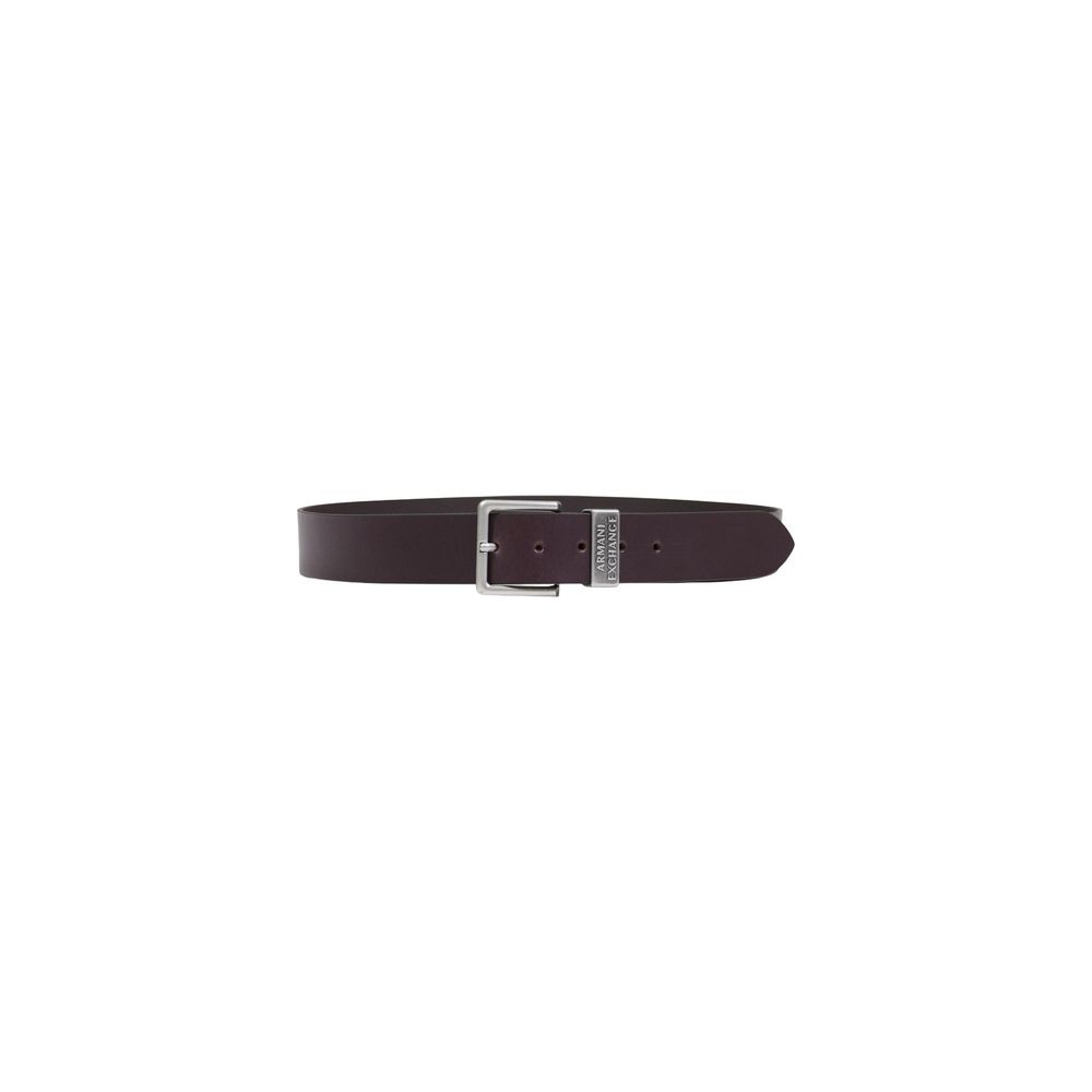 Brauner Ledergürtel Regular Fit Armani Exchange