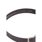 Brauner Ledergürtel Regular Fit Armani Exchange