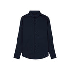 Blaues Baumwollhemd Armani Exchange