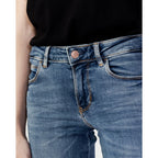 Blaue Baumwoll-Skinny-Jeans Guess