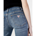 Blaue Baumwoll-Skinny-Jeans Guess