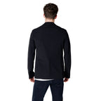 Schwarzer Baumwollblazer Armani Exchange