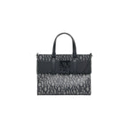 Schwarze Baumwoll-Handtasche Armani Exchange