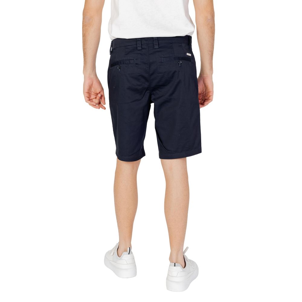 Blaue Baumwoll-Bermudashorts Armani Exchange