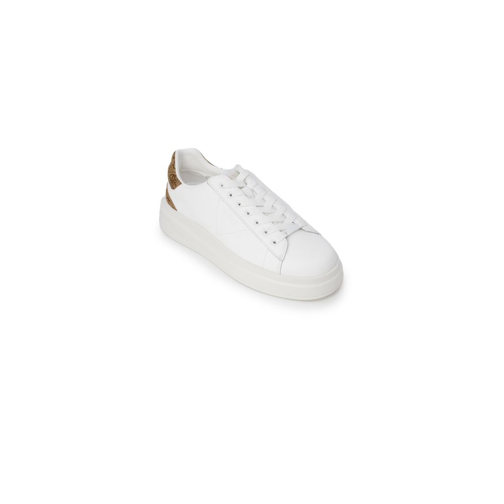 Weiße Low-Top-Sneaker aus Polyethylen Guess