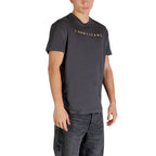Graues T-Shirt aus recycelter Baumwolle Tommy Hilfiger Jeans
