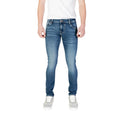 Blaue Baumwoll-Skinny-Jeans Guess