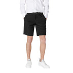 Schwarze Polyamid-Bermudashorts Armani Exchange