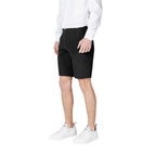 Schwarze Polyamid-Bermudashorts Armani Exchange