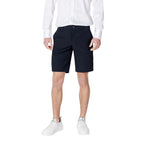 Blaue Polyamid-Bermudashorts Armani Exchange
