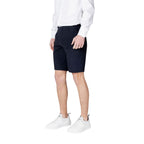 Blaue Polyamid-Bermudashorts Armani Exchange