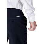Blaue Polyamid-Bermudashorts Armani Exchange