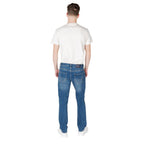 Blaue Baumwoll-Skinny-Jeans Armani Exchange