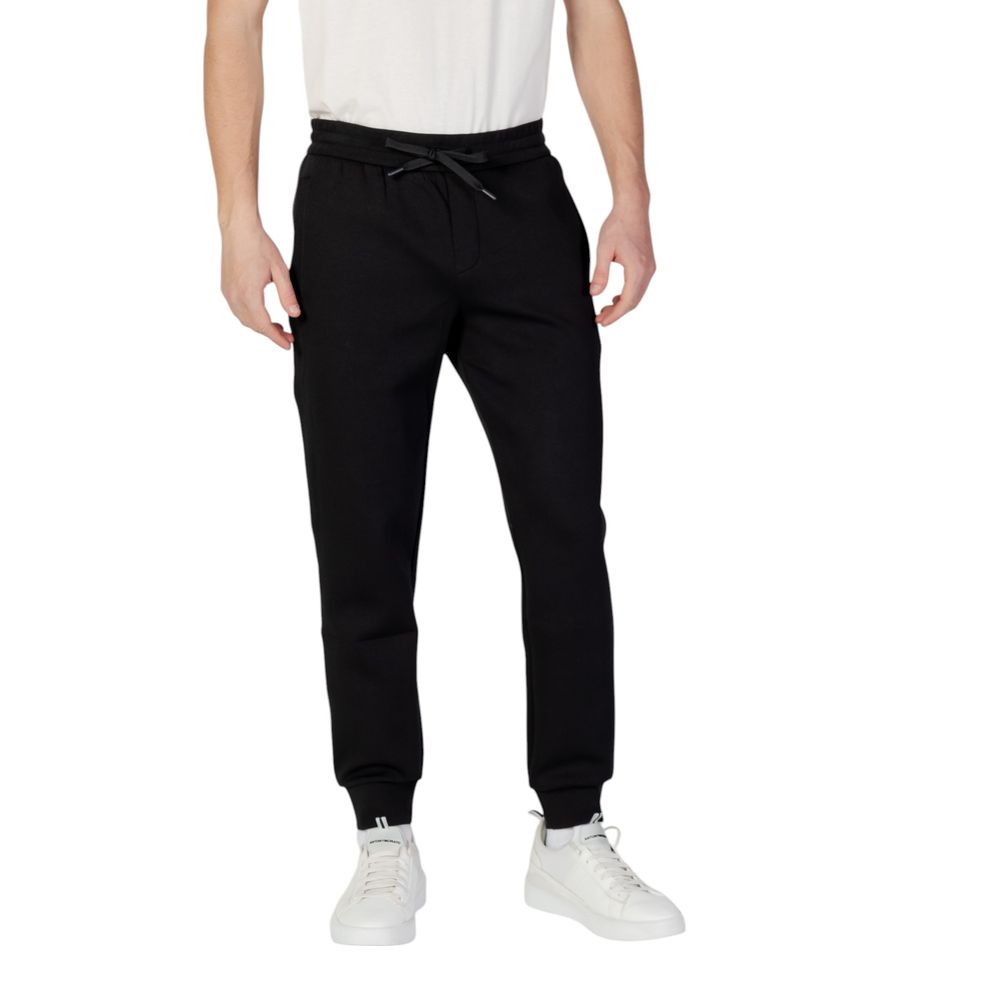 Schwarze Baumwoll-Jogginghose (Trainingshose) Armani Exchange