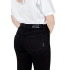 Schwarze Skinny Jeans aus Baumwolle Armani Exchange